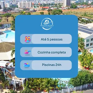 Apartamento Lacqua Diroma Ii, Caldas Novas