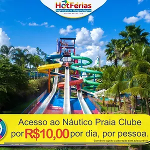Apartamento Náutico Flat Caldas Novas, Acesso Ao Náutico Clube Opcional, Caldas Novas